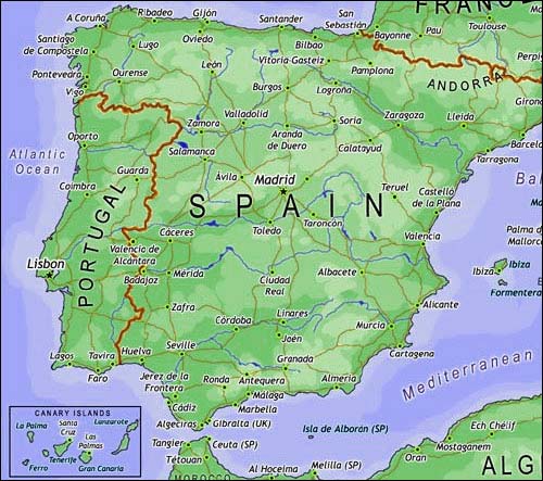 Spain Map